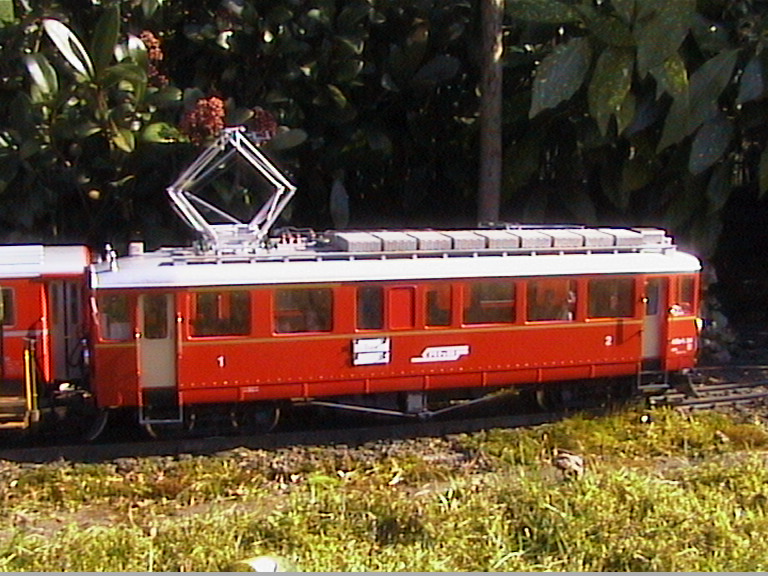Triebwagen Nr. 34 nach Tirano