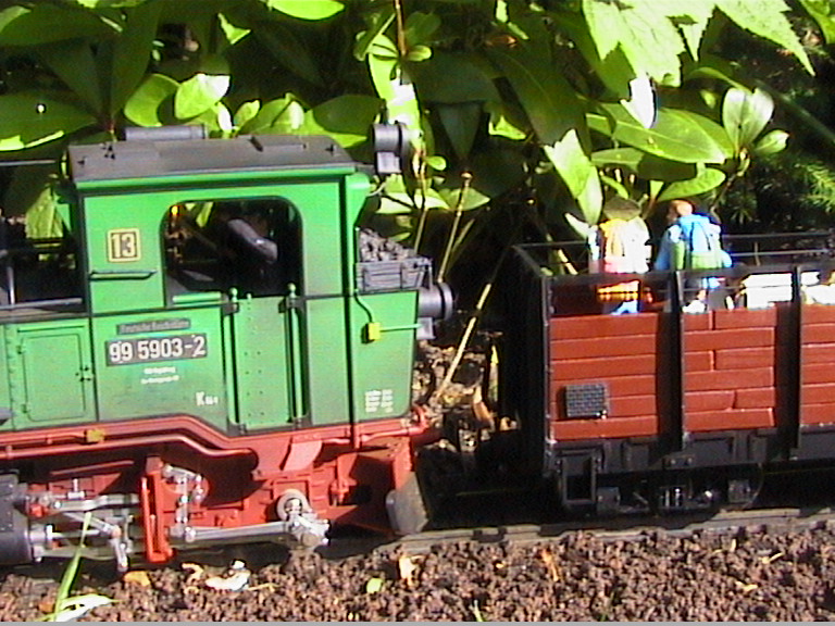 1. Schienencabrio hinter der 99 5903