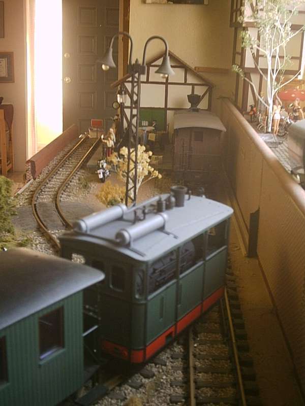 Ansicht des Bahnhofes