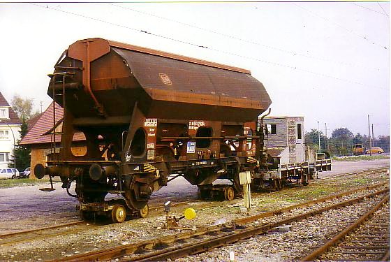 Bremswagen mit Regelspurwagen