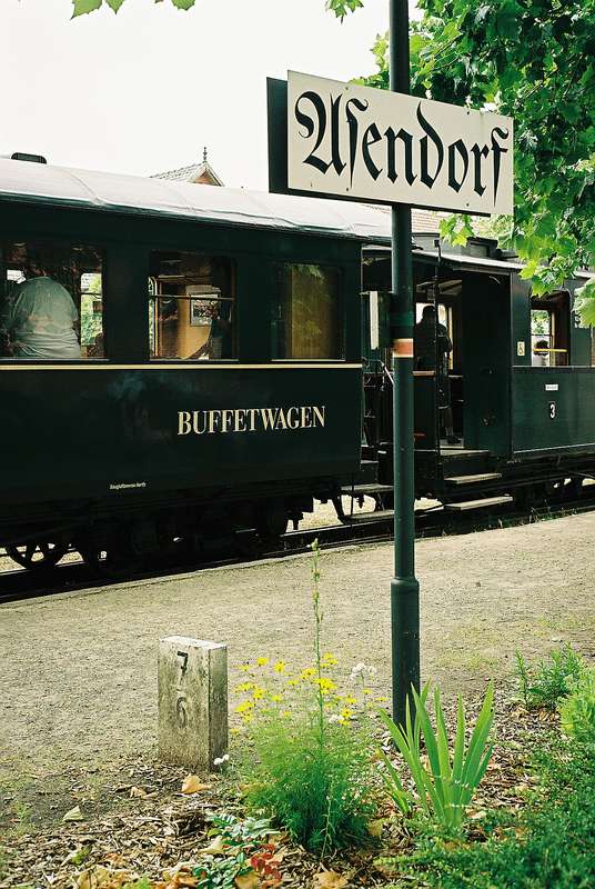 Ruhe im Bahnhof Asendorf