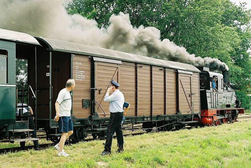 Zugtrennung in Heiligenberg