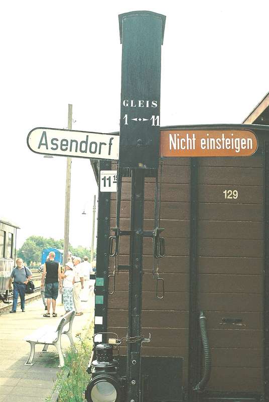 Zugzielanzeiger in Bruchhausen-Vilsen