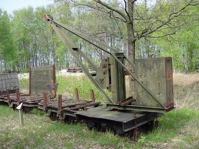 Feldbahn Kranwagen