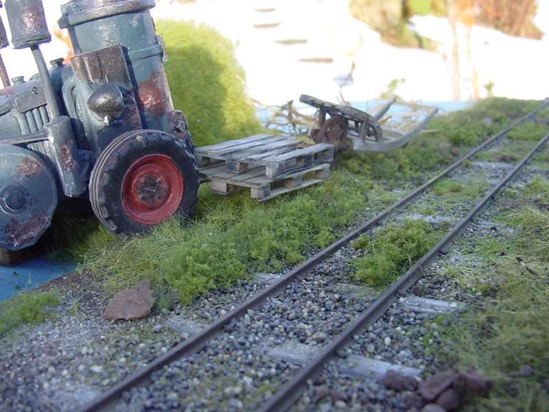 Testgleis Feldbahn 26,7mm