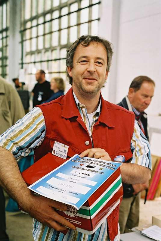 1. Preisträger Dirk Bost in der Kategorie Zubehör