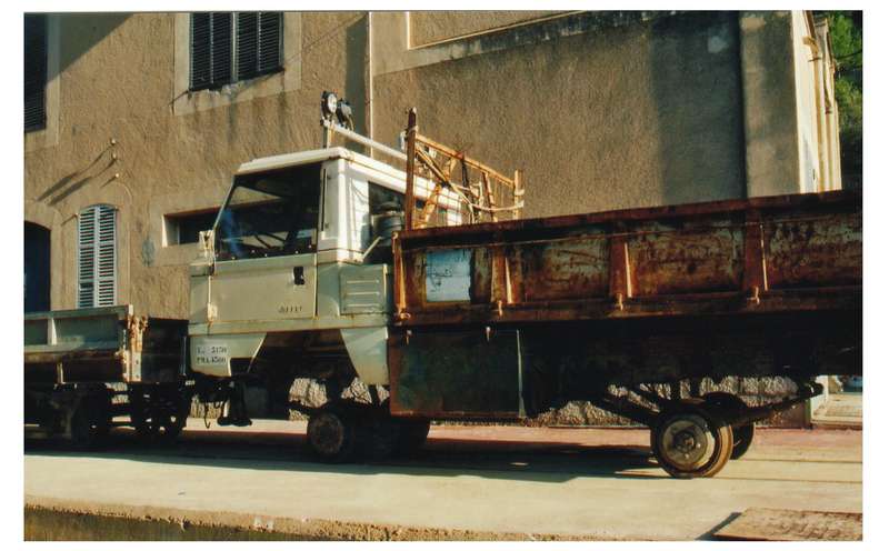 Schienen LKW