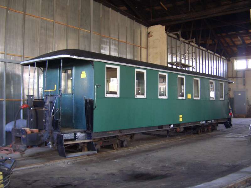 sächs. Personenwagen mit Super-Puffer
