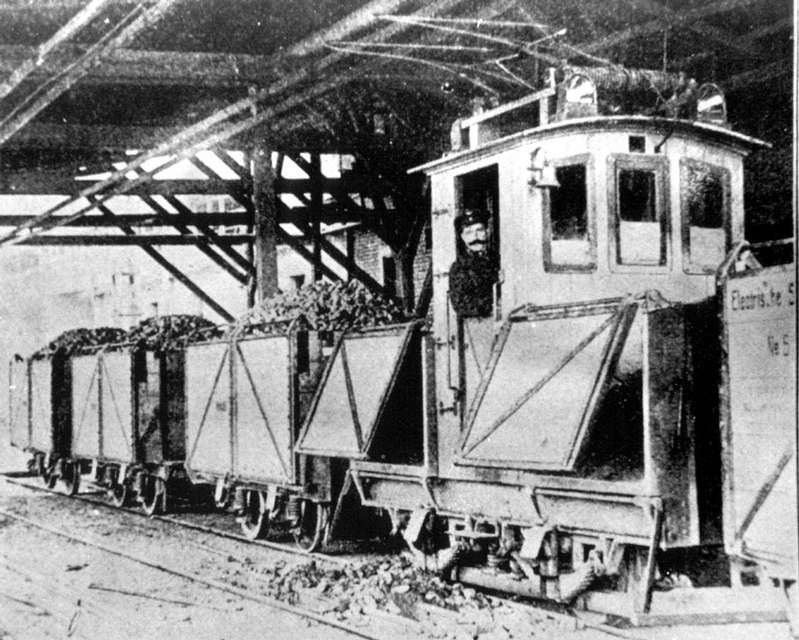 Arbeitslok Nr. 80 der Heidelberger Straßenbahn