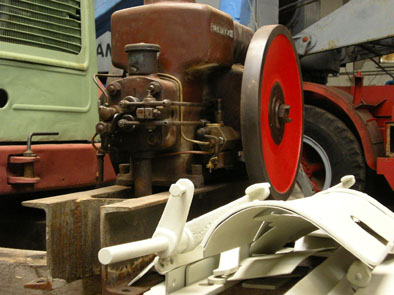 Deutz Motor  mit Verdampfer