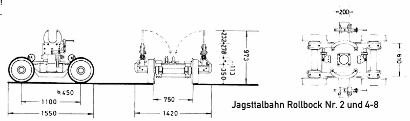 Rollbock Jagsttalbahn Nr. 2