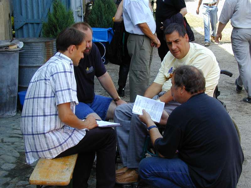 Jury bei der Arbeit