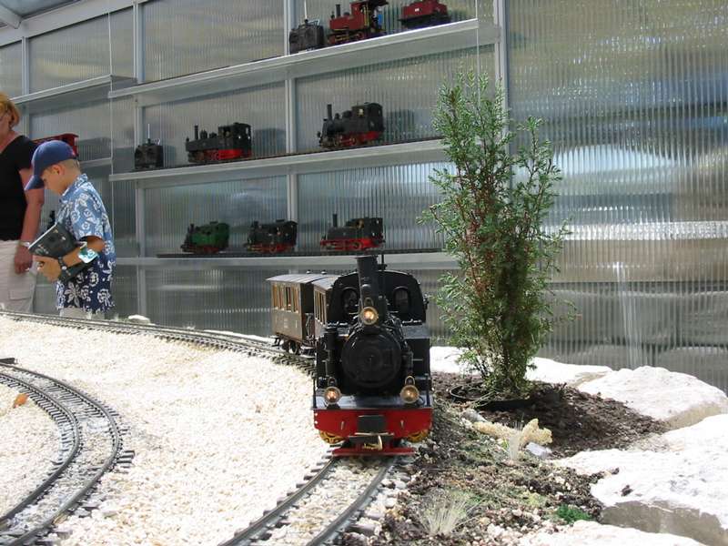 Anlage im Glashaus