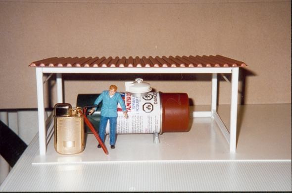 Dieseltanke Rohbau