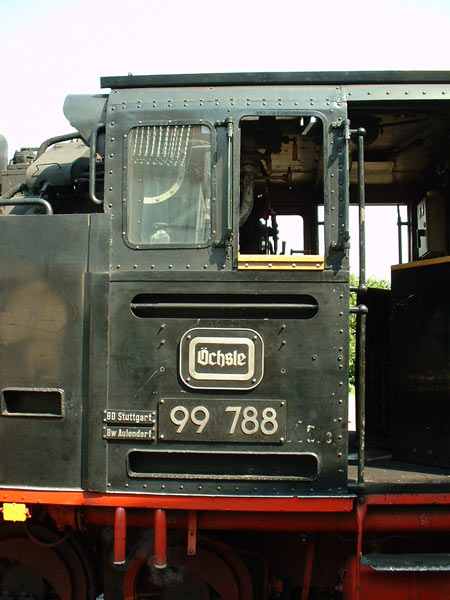 Beschilderung der 99 788