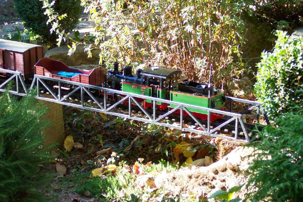 Franks auf Brücke