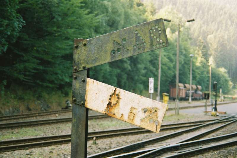 Neigungwechselzeiger in Eisfelder Talmühle