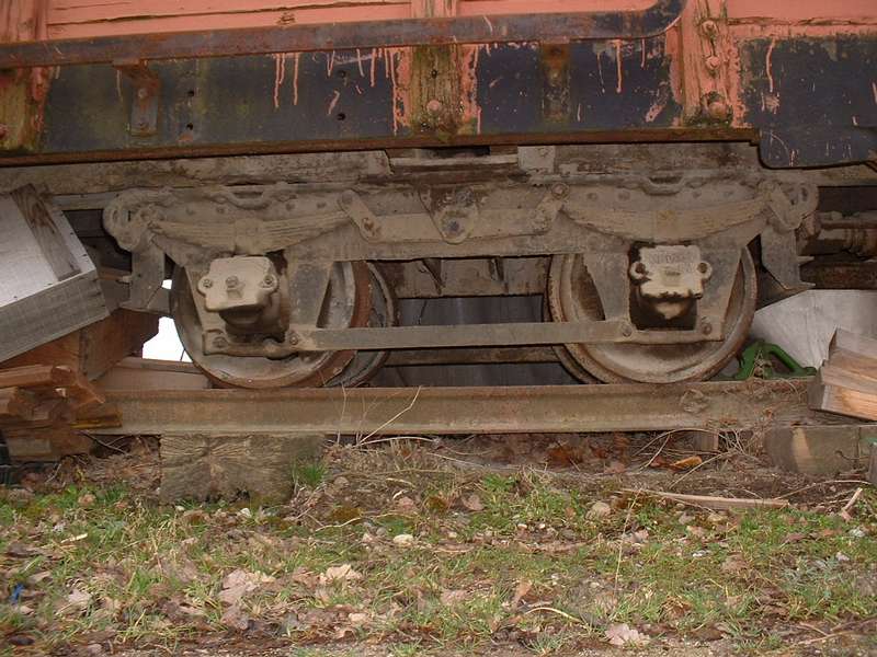 Drehgestell eines Fakultativwagens