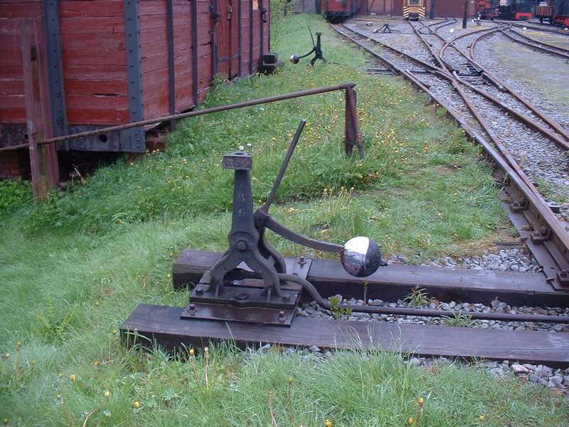 Sä. Weichenstellhebel