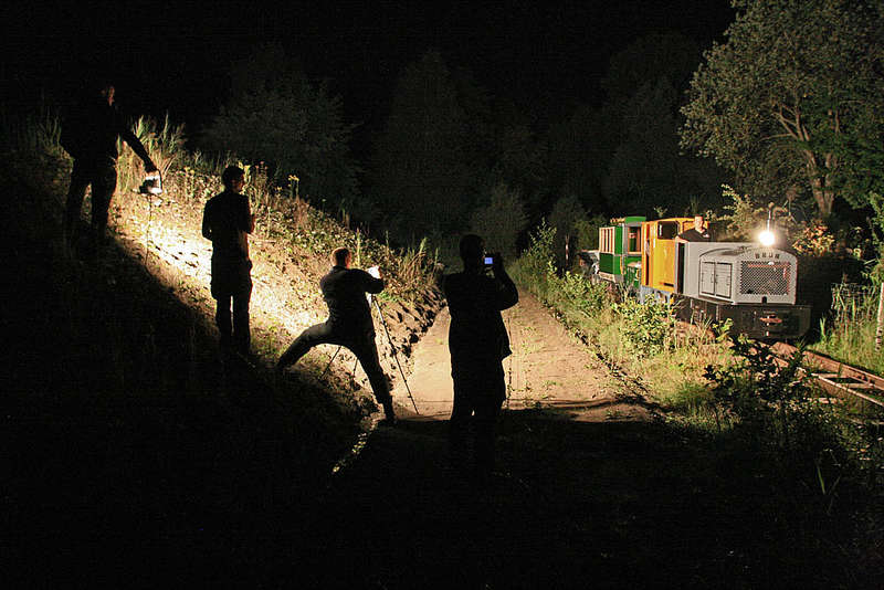 Nachtfotosession bei der BEB