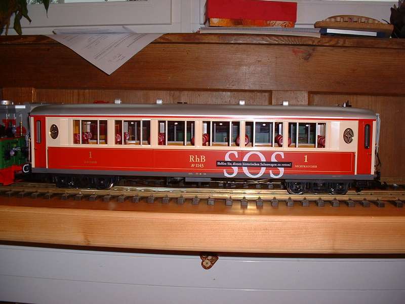 Neuer Salonwagen