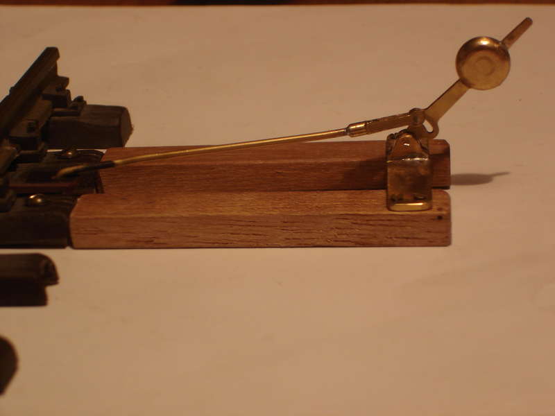 Handmuster Linsen - Weichenstellhebel
