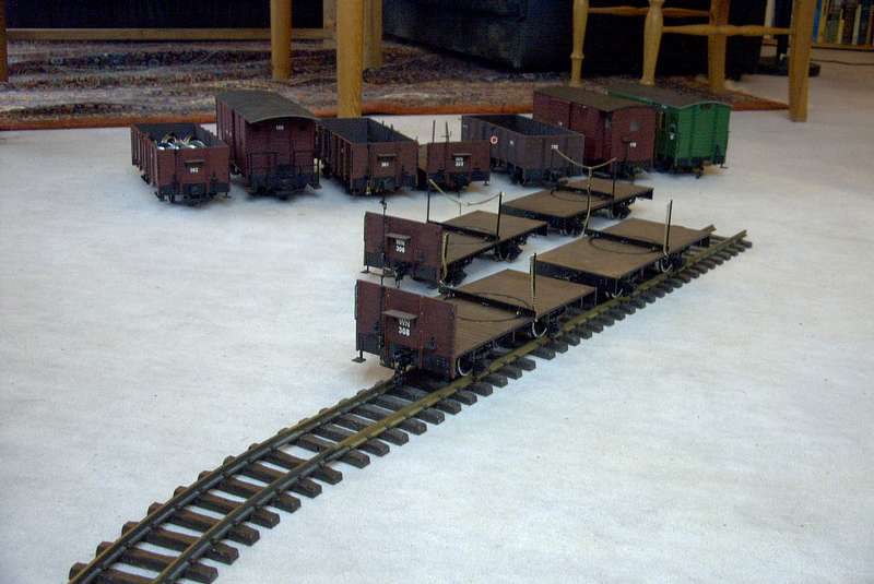 Alle Wagen, die ich bisher habe