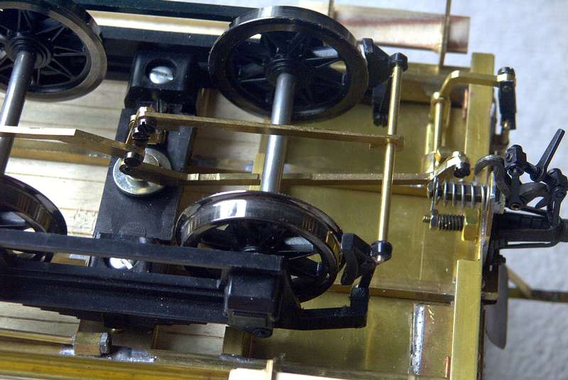 Liblarer Wagen Bremse von unten