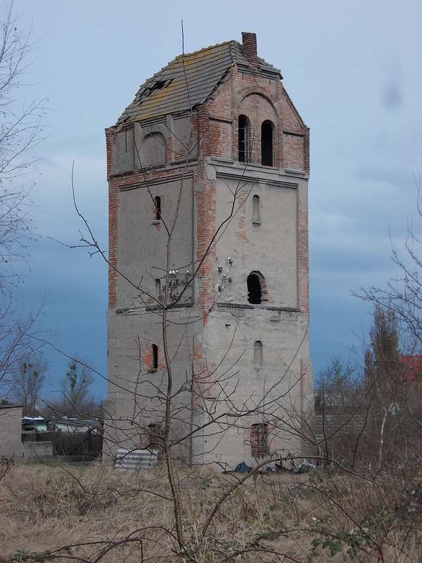 Friedland  Wasserturm Südseite