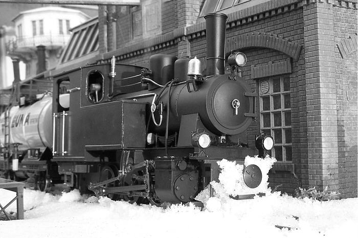 Kleinbahnromantik im Winter
