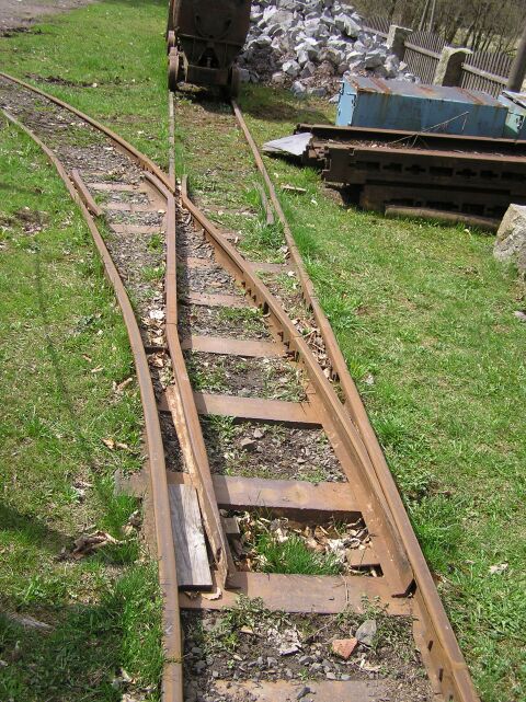 Feldbahnweiche