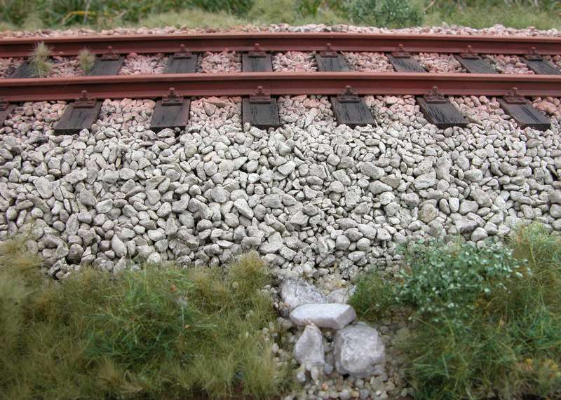 Bahndamm mit Gleis