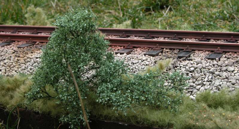 Bahndamm mit Gleis
