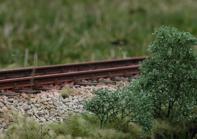 Bahndamm mit Gleis