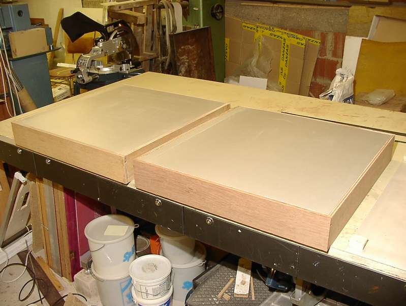 HSB Domino IIf Rahmen und Hartschaumplatten