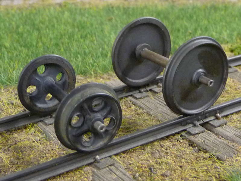 Feld- Grubenbahnradsätze
