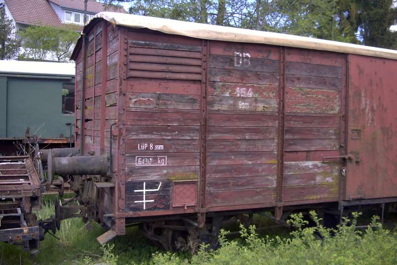 Güterwagen gealtert