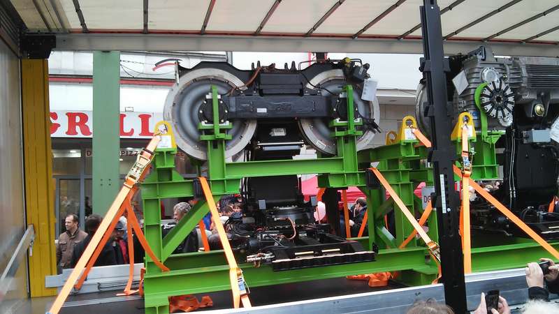 Schwebebahn G15 Drehgestell 1