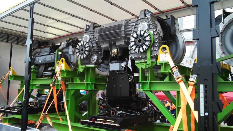 Schwebebahn G15 Drehgestell 2