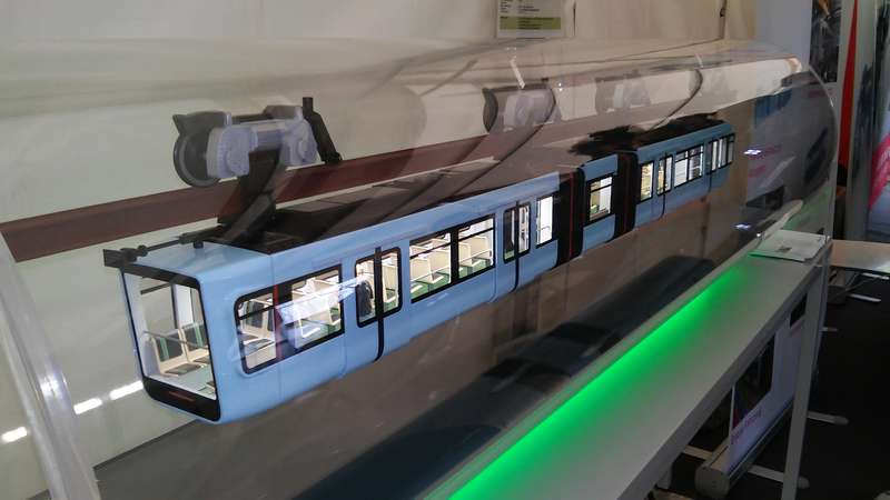 Schwebebahn Modell 2