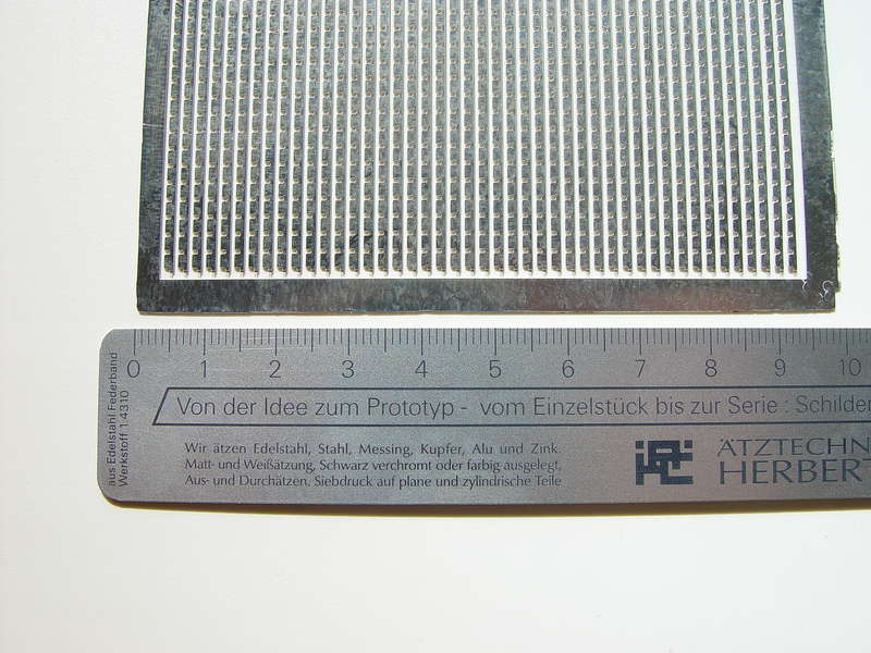 Gitterrost 50x50x30mm 1:22,5
