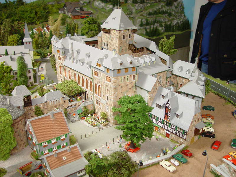 HO Modell Schloss Burg