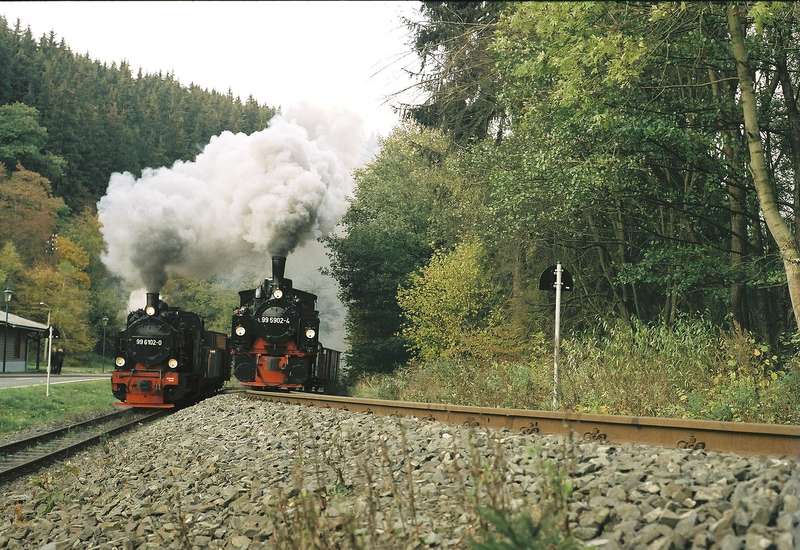 Doppelausfahrt aus Alexisbad