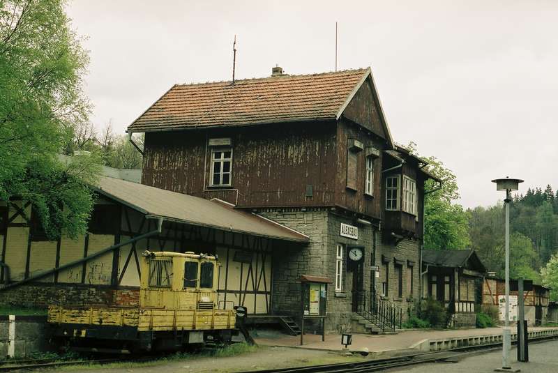 Selketalbahn, Alexisbad am 08.05.2004
