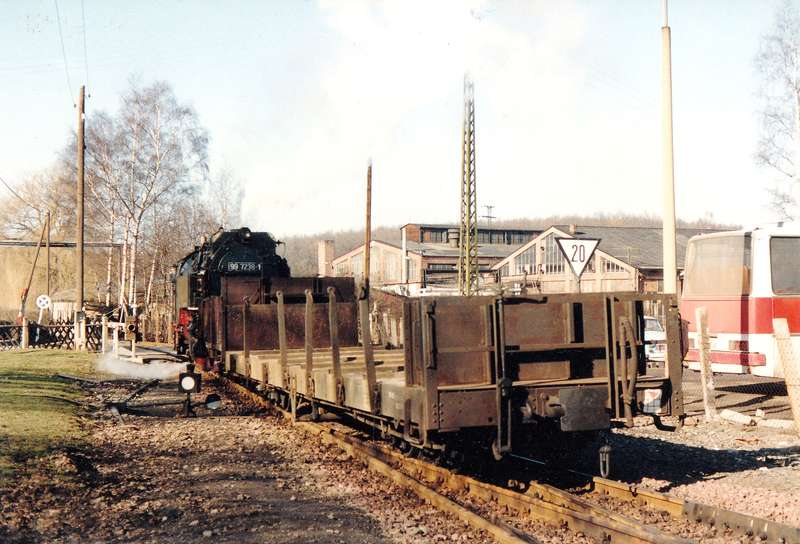 Am 22.02.1990 im Bf. Harzgerode