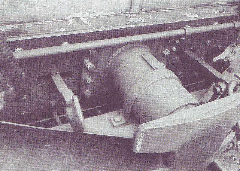 Schöllenenbahn - Puffer einer HGe 2/2