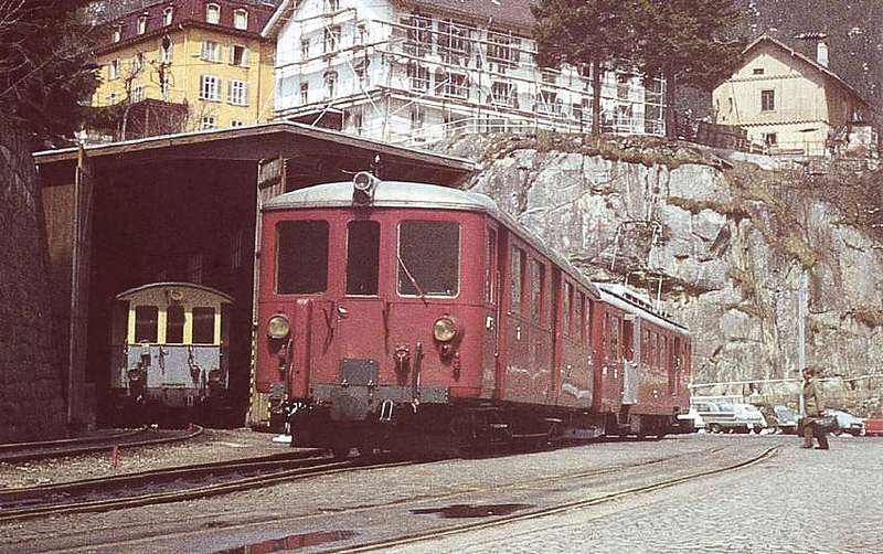 Schöllenenbahn, 1960er Jahre