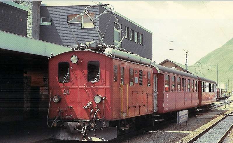FO HGe 2/2 24 - Andermatt, 1975