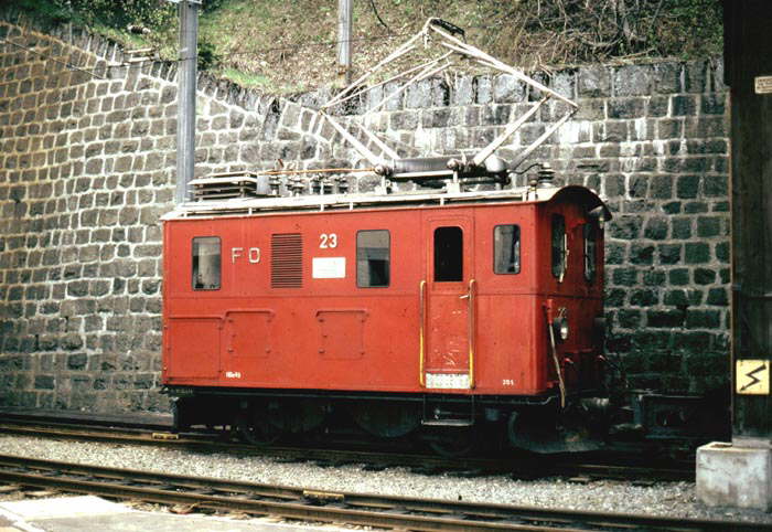 FO HGe 2/2 23 - Göschenen