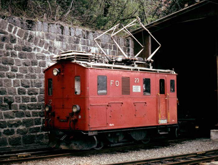 FO HGe 2/2 23 - Göschenen